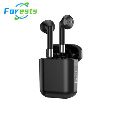 China Mini Digital Display BT 5.0 Sports Earbuds Earphone AP19 Gaming Wireless Earbuds TWS Custom Logo Custom Headset With Charging Case for sale