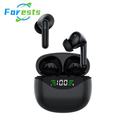 China Forests TWS Wireless Earbuds YK51 Wireless Earbuds BT Touch Control Headphones Waterproof LED Display 9D Stereo Headsets Low Latency Earbuds for sale