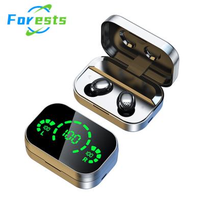 China Genuine Tws YD04 Wireless Mirror Forests Earphone Stereo Wireless Earbuds Phone BT 5.3 Earbuds Gaming Headset Sports Earbuds Low Latency Headset for sale