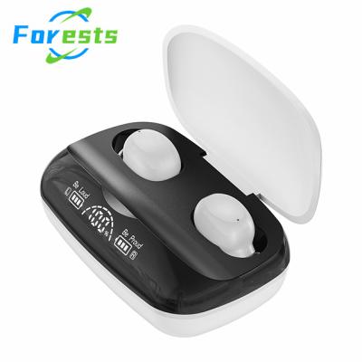 China Forests TWS TG03 Wireless BT 9D Earphone Headphones 2200mAh Waterproof Stereo Headset Charging Box Touch Control for sale