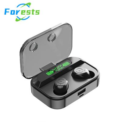 China Tws TG01 BT Wireless Earbuds Forests Headset Gaming In-Ear Headphones Sport Wireless LED Display Low Latency Earbuds Earphone for sale