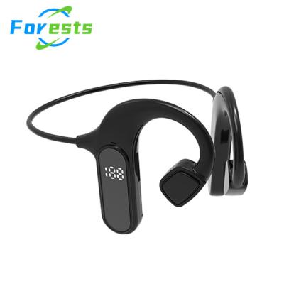 China Forests VG09 Bone Conduction Earphone BT Digital Outdoor Wireless Microphone Earbuds Waterproof Sports Headset Earbuds for sale