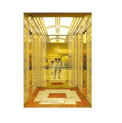 China Contemporary Exquisite And Luxurious Evator Passenger Elevator Lift Safe Small Residential Home for sale