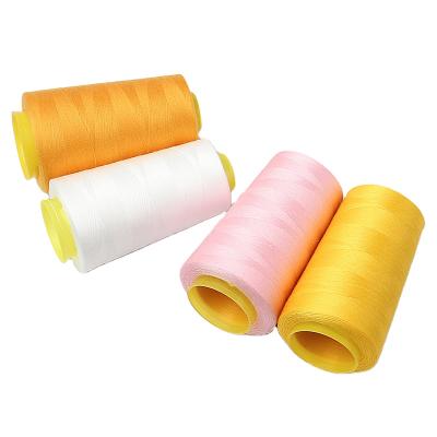 China Wholesale High Quality Low Shrinkage 40/2 Top Selling 100% Polyester Sewing Thread 100% Polyester Spun for sale