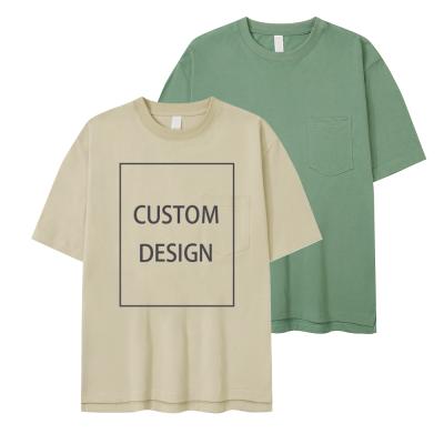 China Breathable 100% Cotton T Shirts For Men Screen Printing Plain T Shirts Customized For Printing for sale