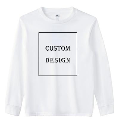 China New Fashion Sustainable Design Long Sleeve T-Shirt Side Splits Tailing Edge Length Extended T-Shirt for sale