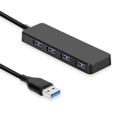 China ABS USB3.0 4-Port Hub with Integrated Cable (BUH3046) for sale