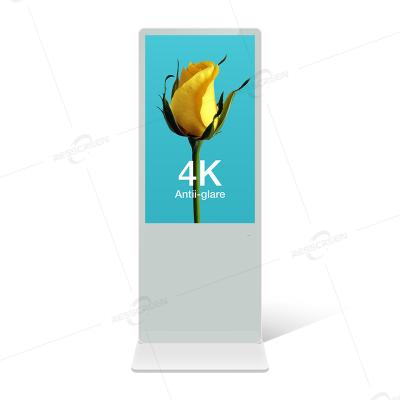 China 55 Inch Indoor Floor Stand Digital Signage OEM Factory Signage Freestanding-Digital-Signage for sale