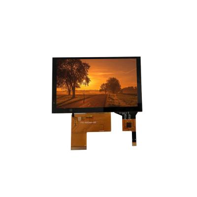 China You See LCD Display RGB Landscape 5inch WVGA 800x 480 IPS With PCAP PCT Capacitive Touch Screen 5inch for sale