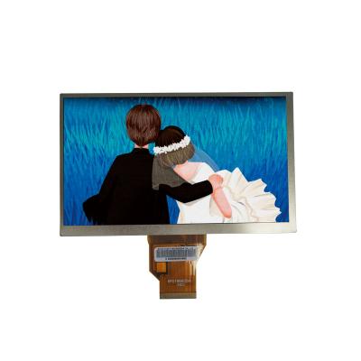 China 50pins 3.35mm landscape 7inch 800x 480 lcd display with RGB interface TN 6 clock 7inch for sale