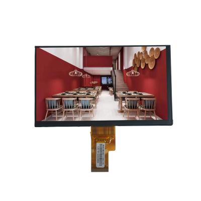 China optional touch 40pins 7inch landscape 1024x600 TN lcd display with lvds interface 7inch for sale