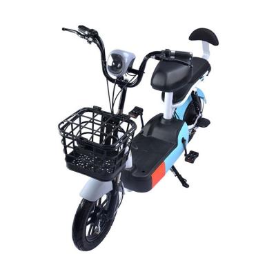 China Electrica 350w 48v adult brushless power carbon steel bicicleta electric bicycle for sale