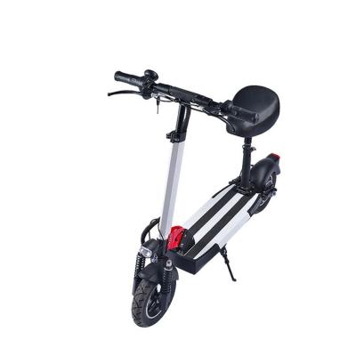 China Unisex for adults fat tire seated electric e-scooter scooter with seat for sale