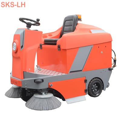 China SKS-LH Hotels Competitive Price Durable Powered Automatic Sweeper Rotary Cleaning Brush Sweeper for sale