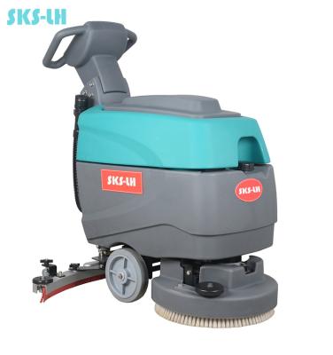 China SKS-LH Hotels Factory Direct Sales Commercial Use Walk Behind Machine Floor Cleaner Machine Cleaning Sweeper for sale