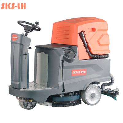 China SKS-LH X70 Hotels Fully Automatic Floor Washing Machine Floor Washing Machine Floor Cleaning Scrubber for sale