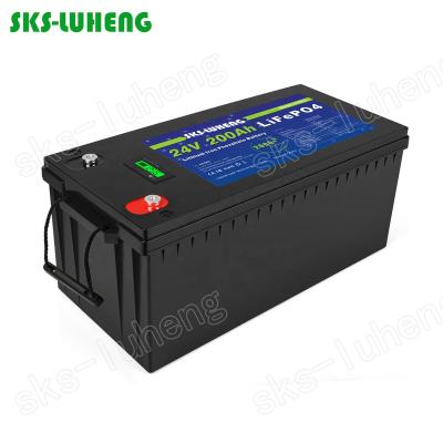 China Toys Lifepo4 BMS Lithium Ion Battery 12v 24V 100ah 200ah 300ah 400ah for rv vehicle electronic boat solar system for sale