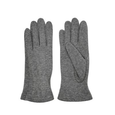 China Classic Plain Women's Touch Screen Jersey Gloves Warm Winter Cheap Gloves for sale