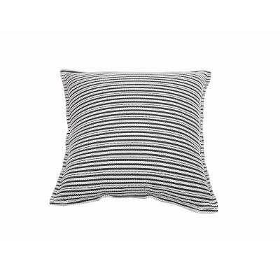 China Luxury High Quality Striped Square Cushion Tile Design Cotton Pure Cotton Tile Suitable For Sofa for sale