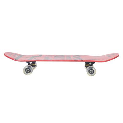 China Maple Deck OEM Print 4 Wheel Children Kids Wooden Skateboard Maple Skateboard for sale