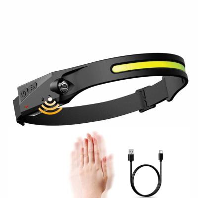 China Adjustable Ignition Angle Fishing Convenient Display Battery Highlite Led Blacklight Headlamp , Rechargeable Headlamps for sale