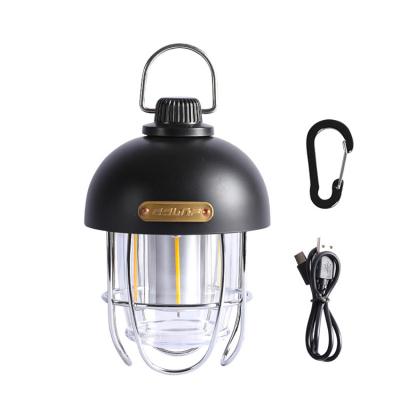 China Fishing Emergency Waterproof Portable Vintage Camp Light Lantern Rechargeable Led Outdoor Camping Lights Retro for sale