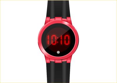 China Unisex Simple digital touchscreen led watch / Digital Sports Watch Black Strap for sale