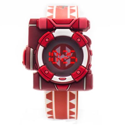 China La promoción impermeable atractiva de los relojes de los niños LED Digital de la palmada llevó la banda del silicón del reloj en venta