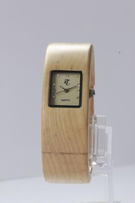 China Charming 100% Natural wooden hand watch / wooden ladies watch , free samples for sale