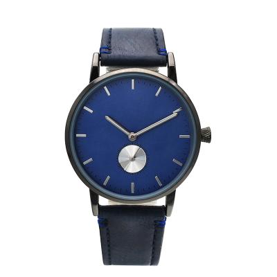 China Men Or Women Leather Strap Watches Leather Quartz Watch Daily Use for sale