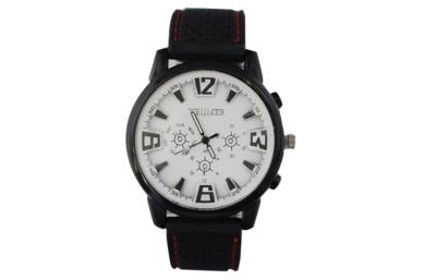 China Silicone Japan Movement Sports Wristwatch , Battery Operated Watches For Men for sale