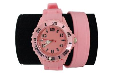 China Plastic Wrap Around Wrist Watch for sale