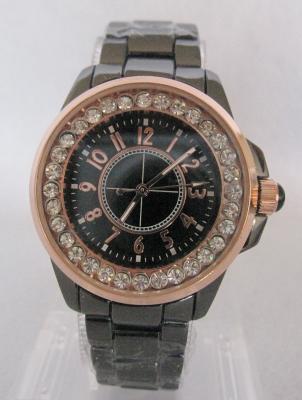 China Vogue Rhinestone Alloy  Metal Wrist  Watch for wowan  LOGO customized available for sale