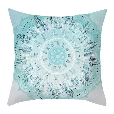 China Beautiful Minxi Cushion Year Party Decorations Mandala Pillowcase Bohemian Home Decor Pillow Cushion Short Plush Pillowcase With Flower Pattern for sale