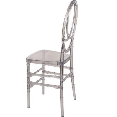 China 2023 new style wedding modern acrylic tiffany white transparent hotel furniture outdoor metal stacking chiavari chair for sale