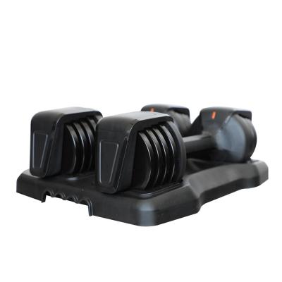 China rubber covered dumbbell in chinese adjustable dumbbell weight factory supply directly for sale