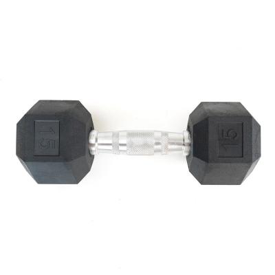 China Cheap Natural Rubber Covered Dumbbell Recycle Cast Iron Plates Luxury Dumbbell Handbags For Women for sale