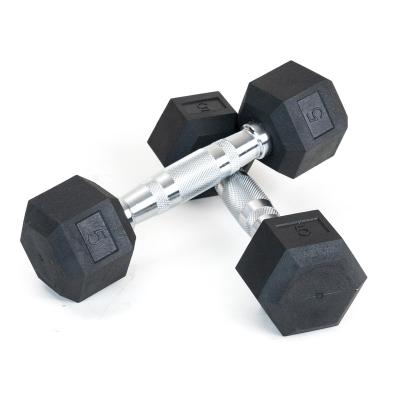 China factory price rubber covered dumbbell dumbbell fitness equipment made in china for sale