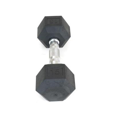 China manufacturer-supplier rubber covered dumbbell factory price rubber dumbbell fitness equipment for sale for sale