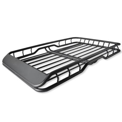 China Universal Detachable Travel Off-Road Basket Rack Aluminum Alloy Car SUV Rack Car Roof Frame for sale