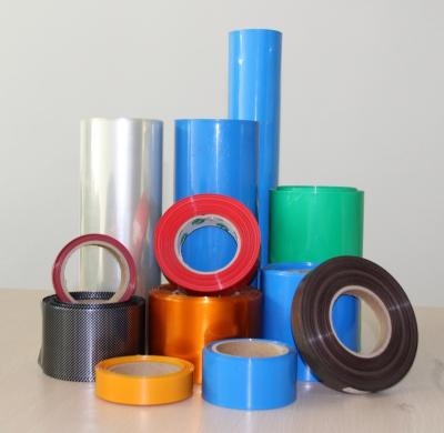 China PVC Flattening Width 130mm PVC Heat Shrink Tube Cartridge Battery Crust Shrink Tube Heat Shrink Tubing for sale