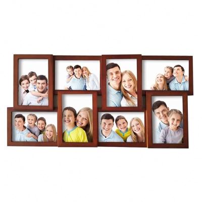 China Home Decoration Picture Photo Frame Wooden Natural Home Frame Best Selling Simple Customize Craft Solid Wood Wood Picture Picture Frame by Aahil Craft for sale