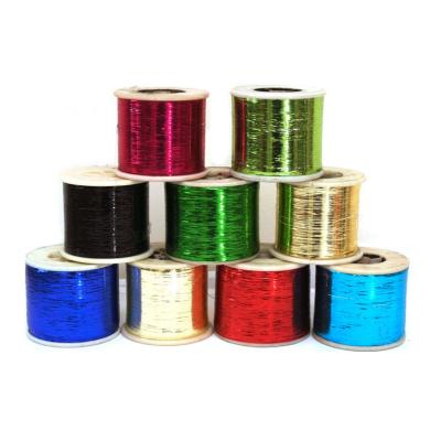 China Wholesale Gold Metallic Thread Cone Shrink Bottom Metallic Thread For Embroidery Metallic Thread Of M-type Thread And Metallic Fiber for sale