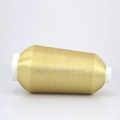 China China Wholesale High Quality Pure Metallic Gold Metallic Thread High Tenacity Gold Elastic Thread Embroidery Thread for Embroidery for sale