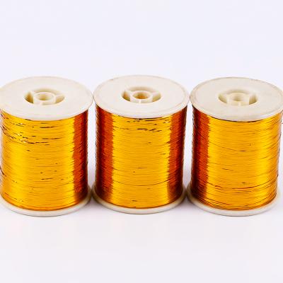 China M Type Pet Lurex Sewing Metallic Thread for Sewing Weaving and Knitting for sale