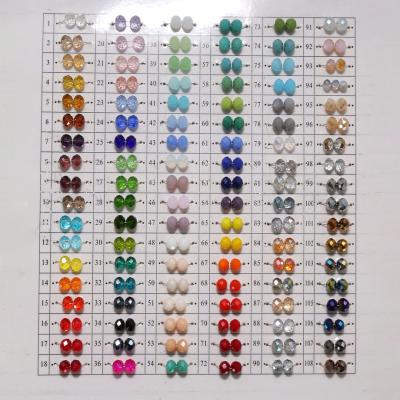 China Crystal Hot selling dazzling and translucent 4# ab color crystal glass beads for sale