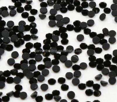 China Excellent Quality 16# Flatback Black Hot Fix Stone Crystal Dmc for sale