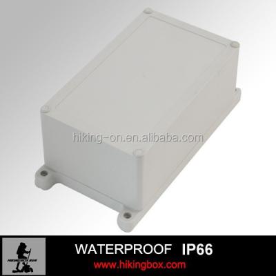 China IP66 Waterproof ABS Plastic Enclosure For Electronic Device With Ears HPE056 for sale