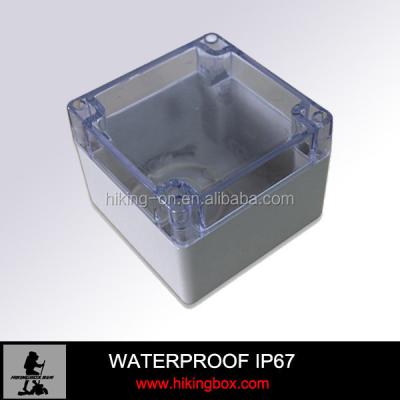 China Clear ABS/PC Cube Mold Plastic Electronic Cabinet Cover for sale