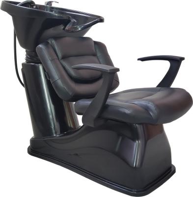 China Traditional black shampoo salon beauty salon with sink shampoo chair for sale